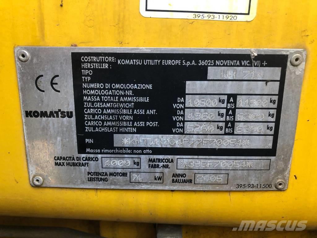 Komatsu WH714 Carretillas telescópicas