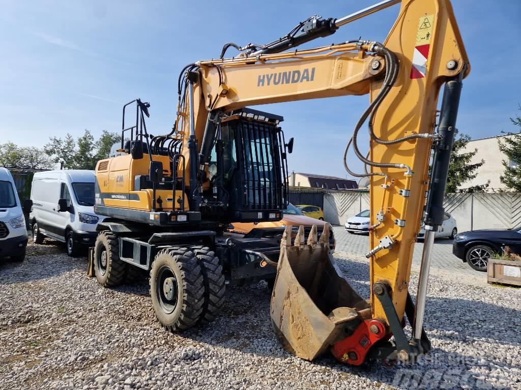 Hyundai HW160 Excavadoras de ruedas