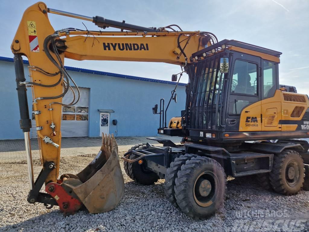 Hyundai HW160 Excavadoras de ruedas