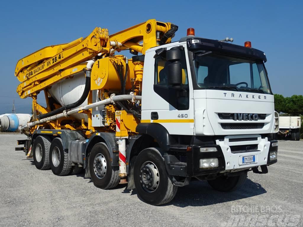 Iveco Traker 450 Bombas de concreto