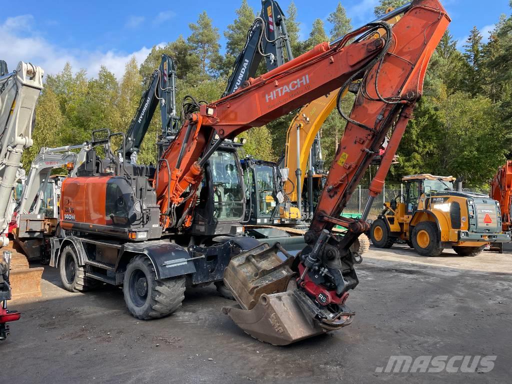 Hitachi 140W-6 Excavadoras de ruedas