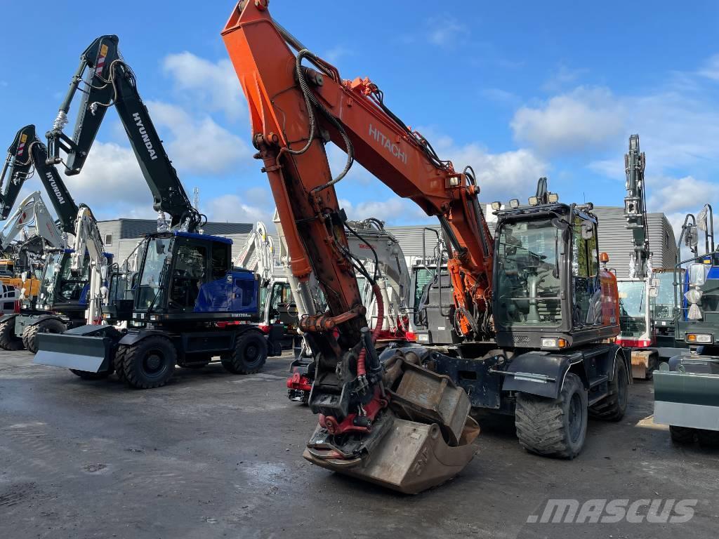 Hitachi 140W-6 Excavadoras de ruedas