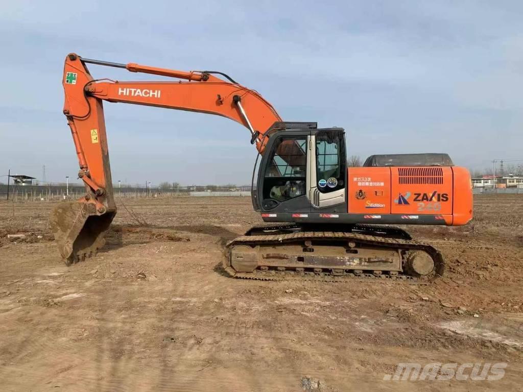 Hitachi 240 Excavadoras sobre orugas