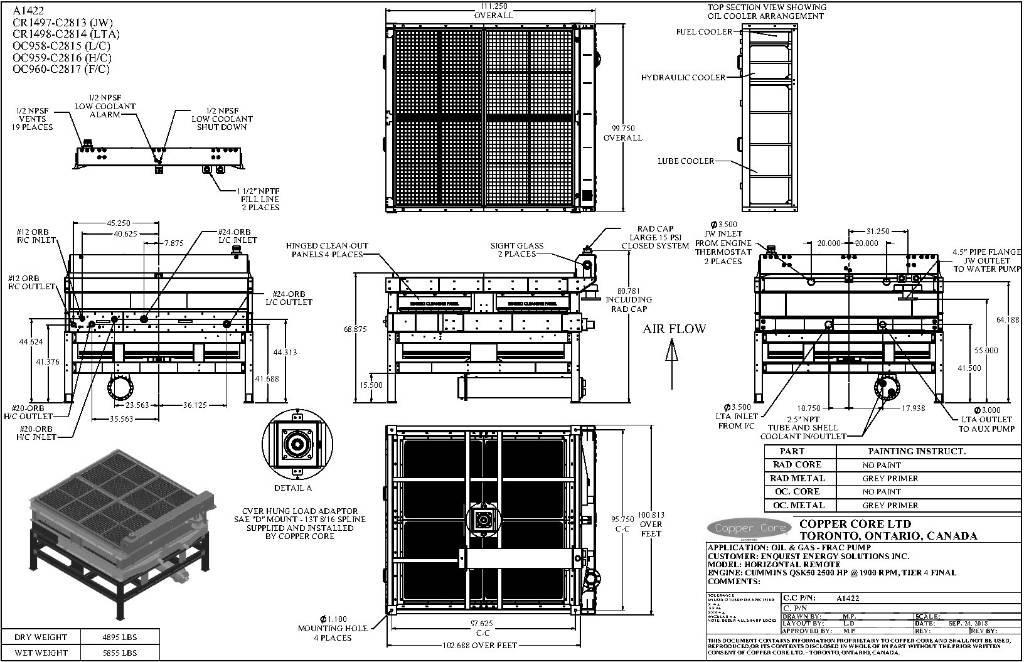 Cummins QSK50 Otros