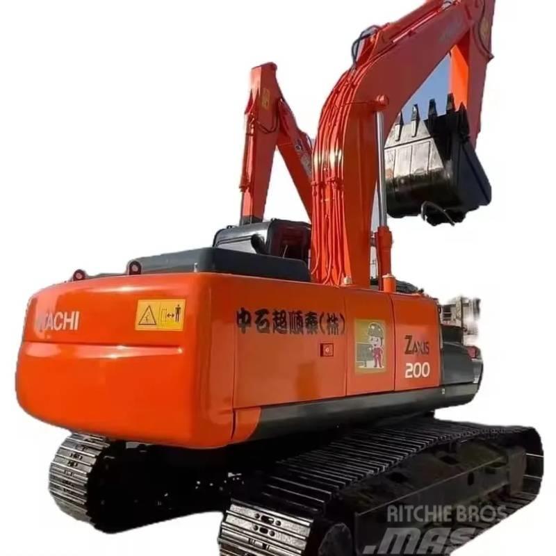 Hitachi ZX 200 Excavadoras sobre orugas