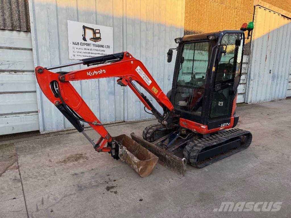 Kubota U 27 Miniexcavadoras