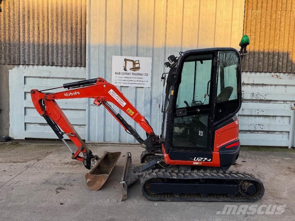 Kubota U 27 Miniexcavadoras