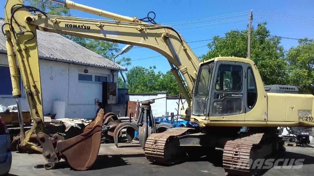 Komatsu PC 210 Excavadoras sobre orugas