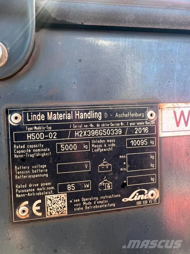 Linde H50D-2 Camiones diesel