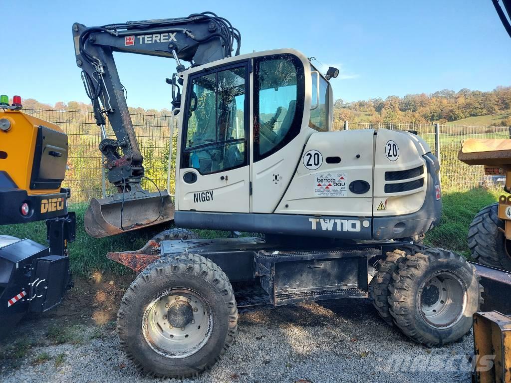 Terex TW 110 Excavadoras de ruedas