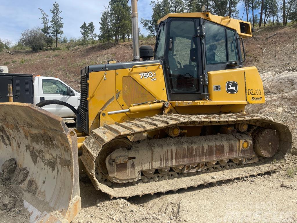 DEERE 750J Buldozer sobre oruga