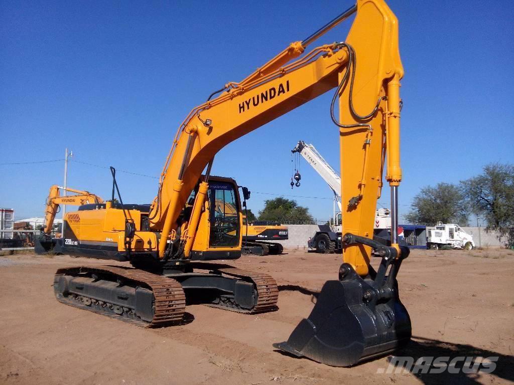 Hyundai robex220lc-9s Excavadoras sobre orugas