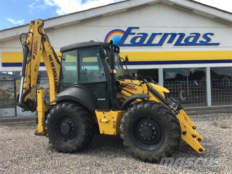 New Holland B115C Retrocargadoras