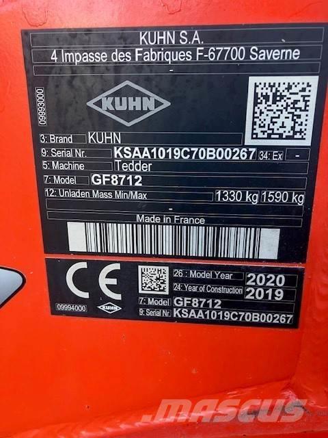 Kuhn GF8712 Otra maquinaria agrícola