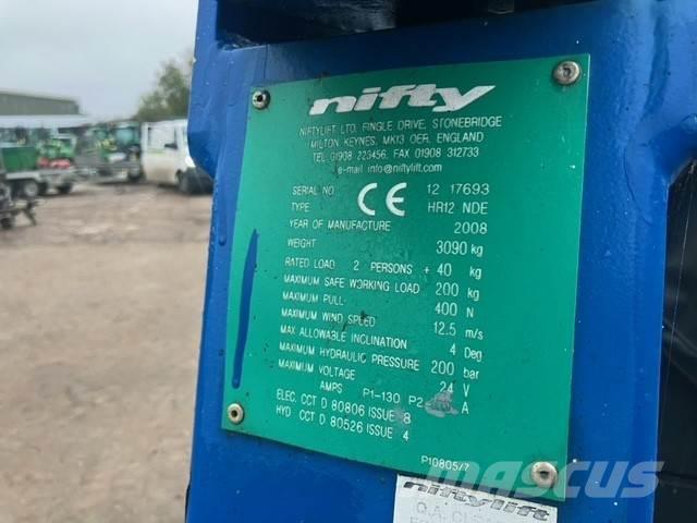 Niftylift HR12NDE Otra maquinaria agrícola