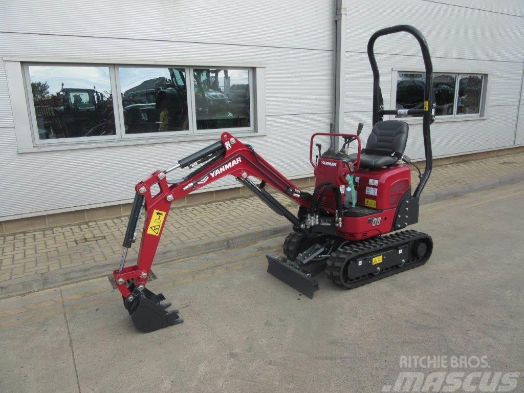 Yanmar SV08 Excavadoras sobre orugas