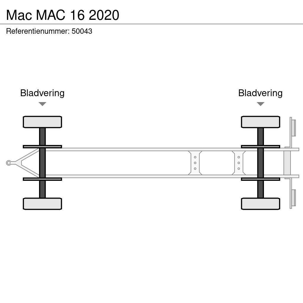 MAC 16 Remolques para transporte de vehículos