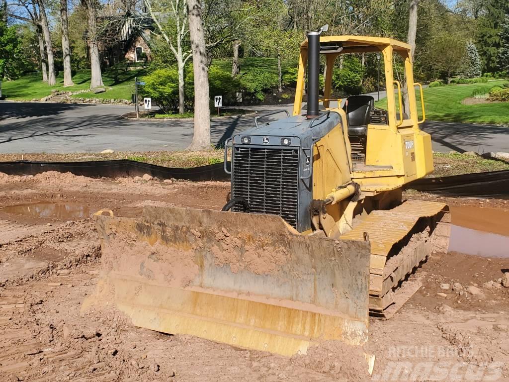 John Deere 700HLT Buldozer sobre oruga