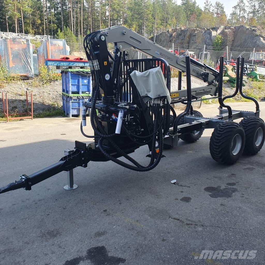 Multiforest MF950/V6500 Remolques forestales