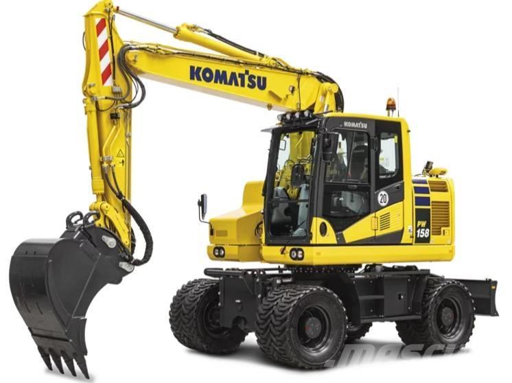 Komatsu PW158-11E0 Excavadoras de ruedas