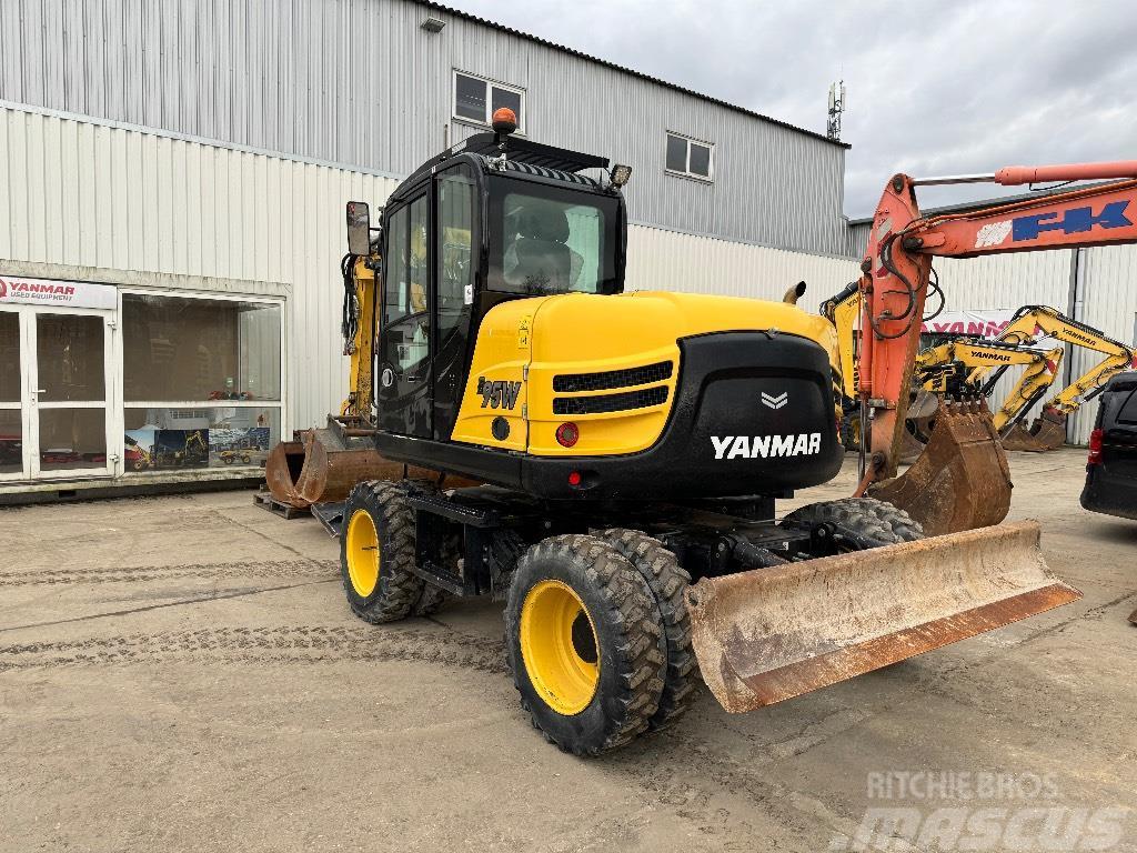 Yanmar B95W (40446) Excavadoras de ruedas