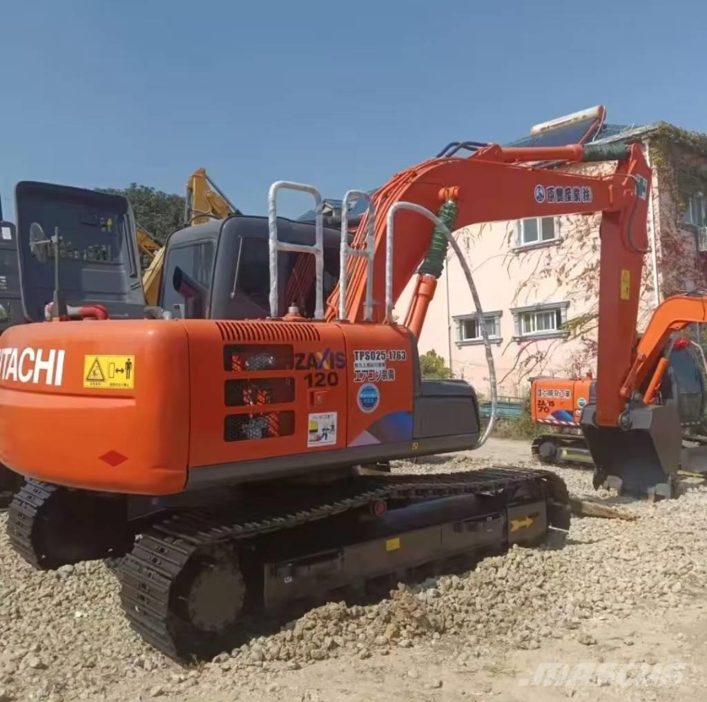 Hitachi ZX 120 Excavadoras sobre orugas