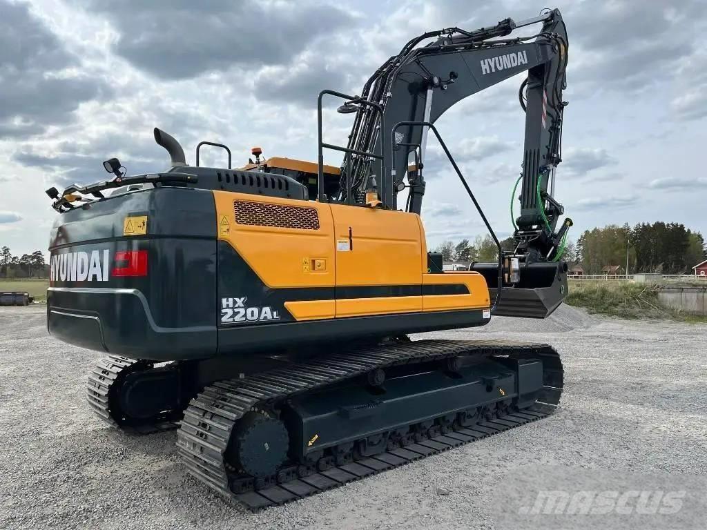 Hyundai HX 220 Excavadoras sobre orugas