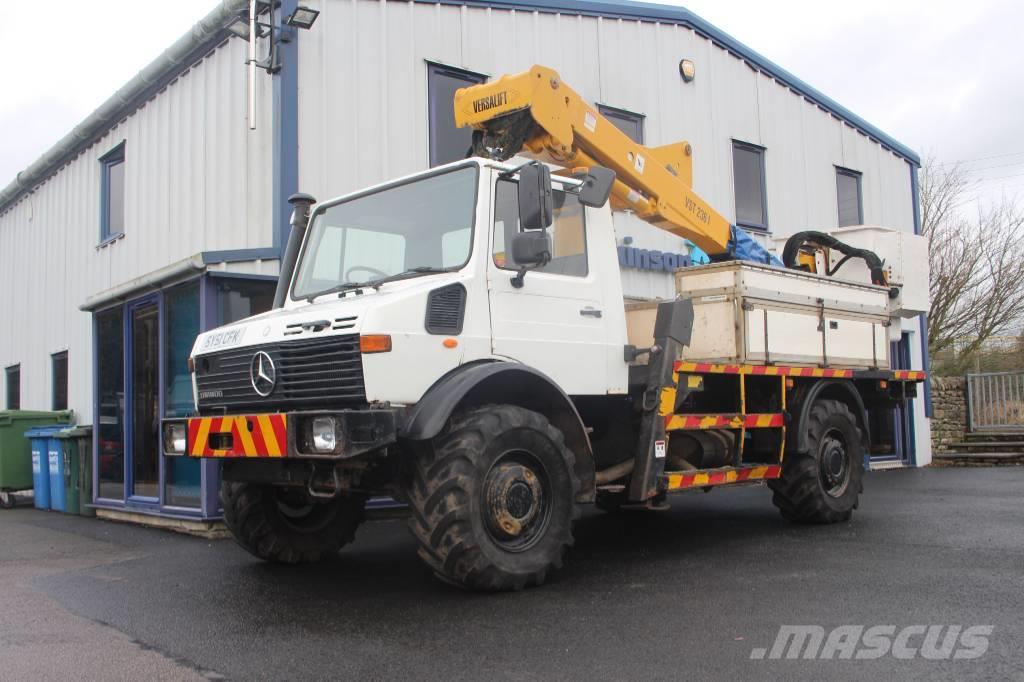 Unimog U1550L37 Montacargas de alcance de gran altura