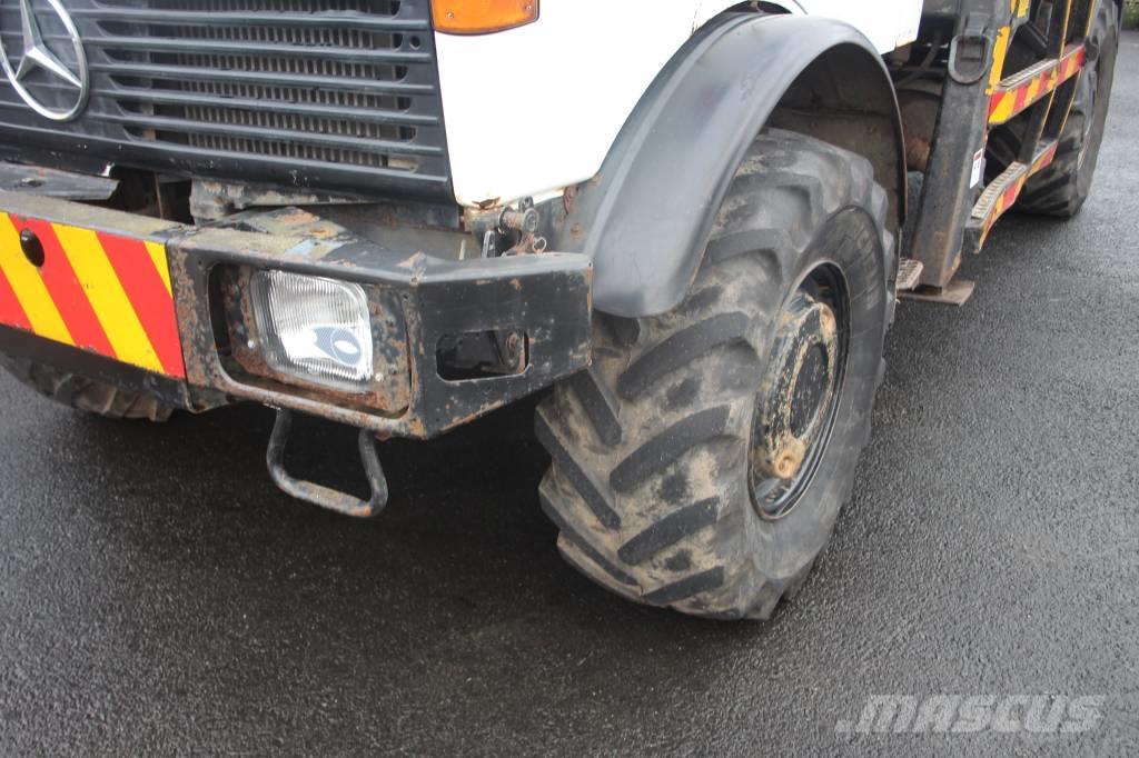 Unimog U1550L37 Montacargas de alcance de gran altura