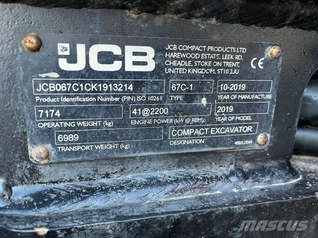 JCB 67 C Miniexcavadoras