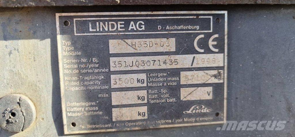 Linde H35D Camiones diesel