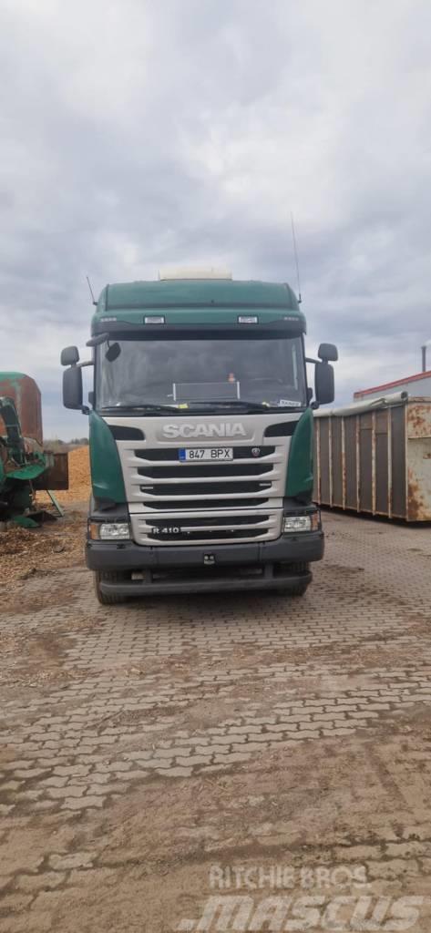 Scania R 410 Trituradoras de madera