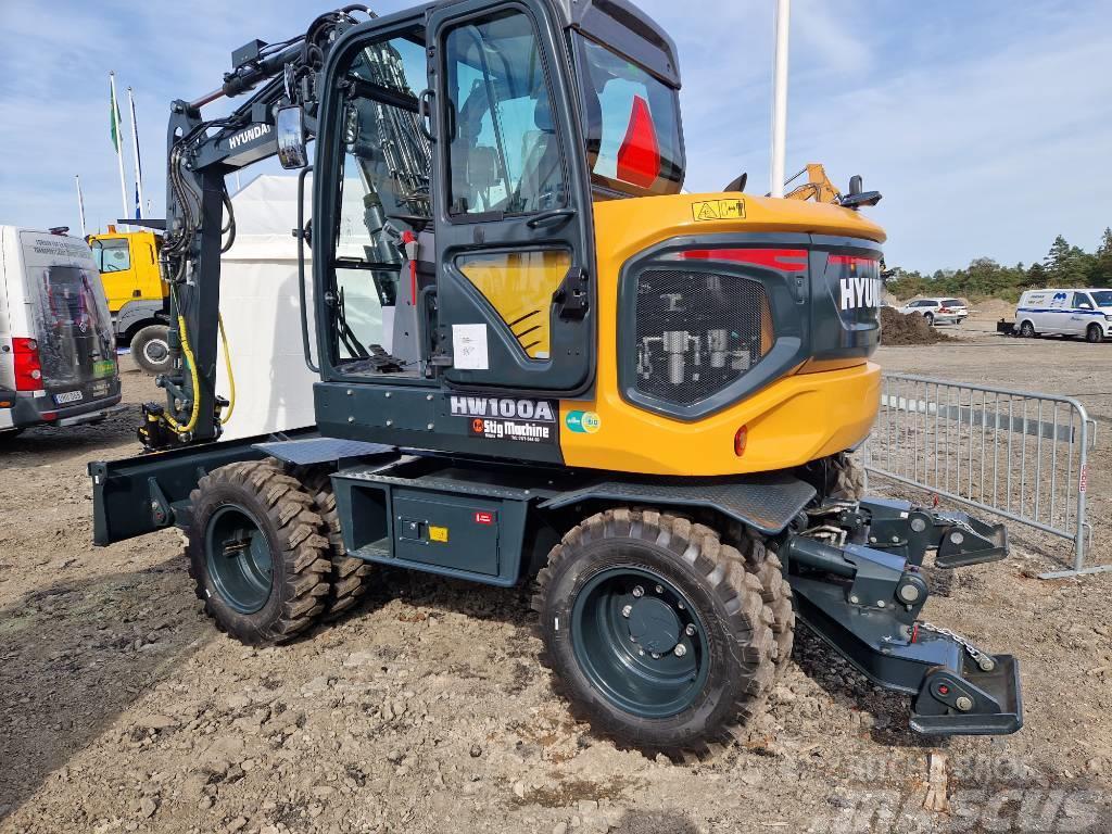 Hyundai HW100A Excavadoras de ruedas