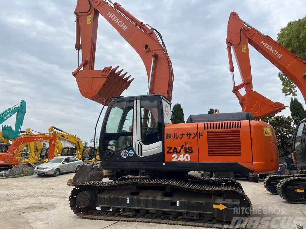 Hitachi ZX 240 Excavadoras sobre orugas