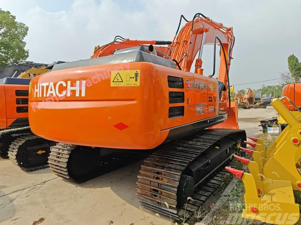 Hitachi ZX 200 Excavadoras sobre orugas