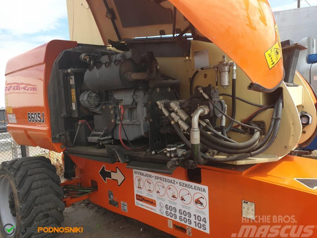 JLG 860 SJ Plataformas con brazo de elevación telescópico