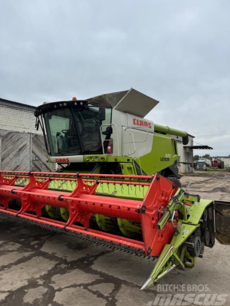 CLAAS Lexion 670 Cosechadoras combinadas