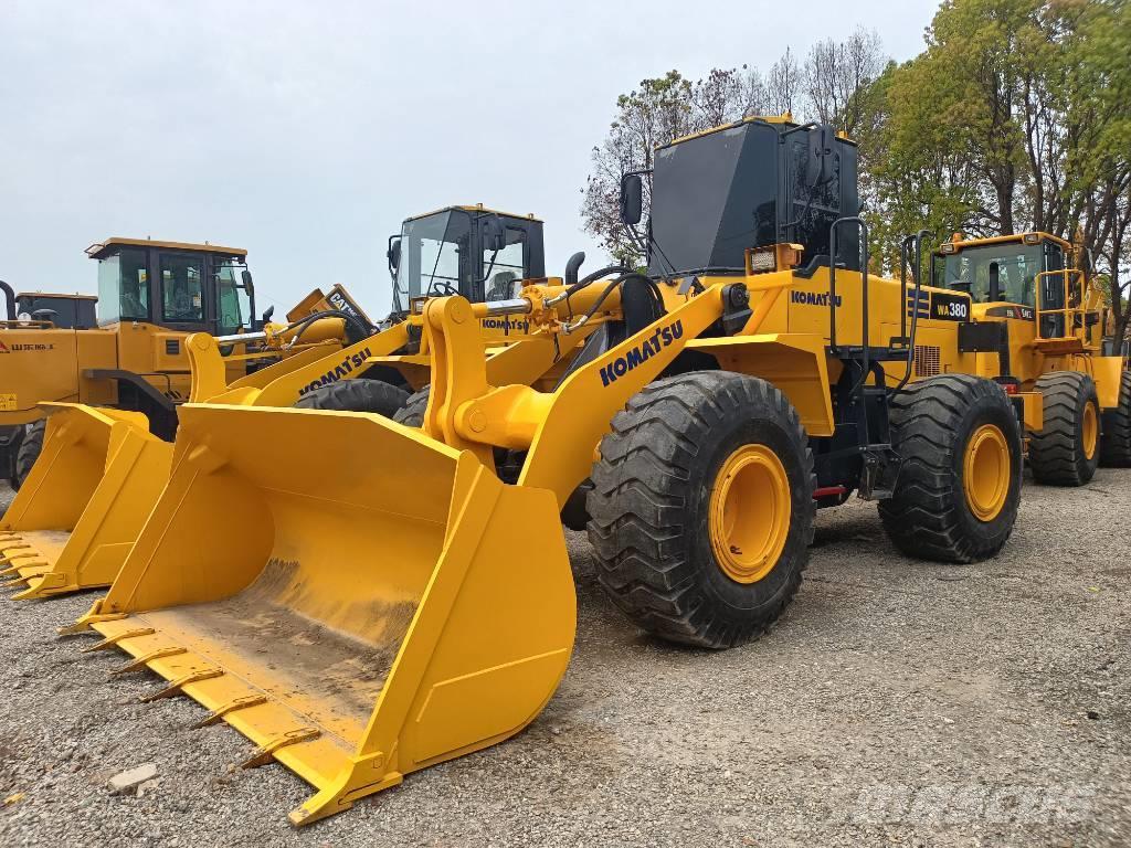 Komatsu WA 380 Cargadoras sobre ruedas