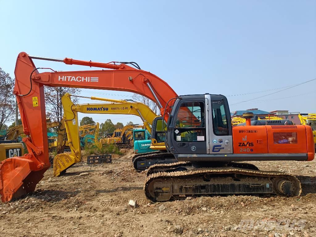 Hitachi ZX 240 Excavadoras sobre orugas