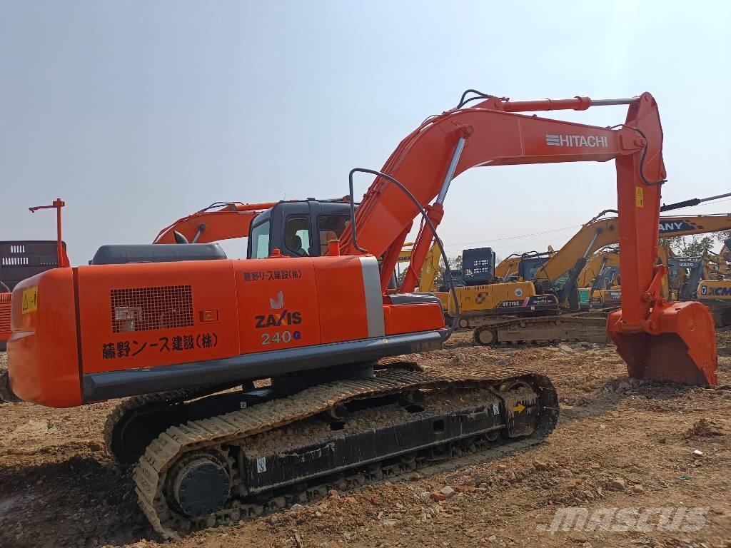 Hitachi ZX 240 Excavadoras sobre orugas