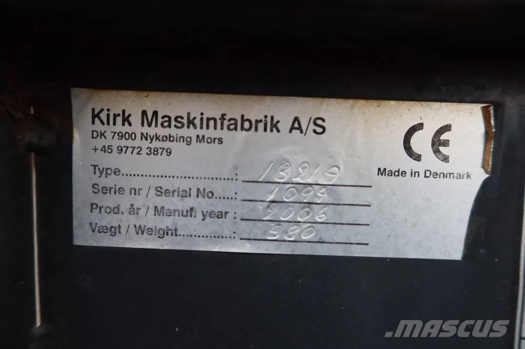 Kirk Maskinfabrik 1321A Otros componentes