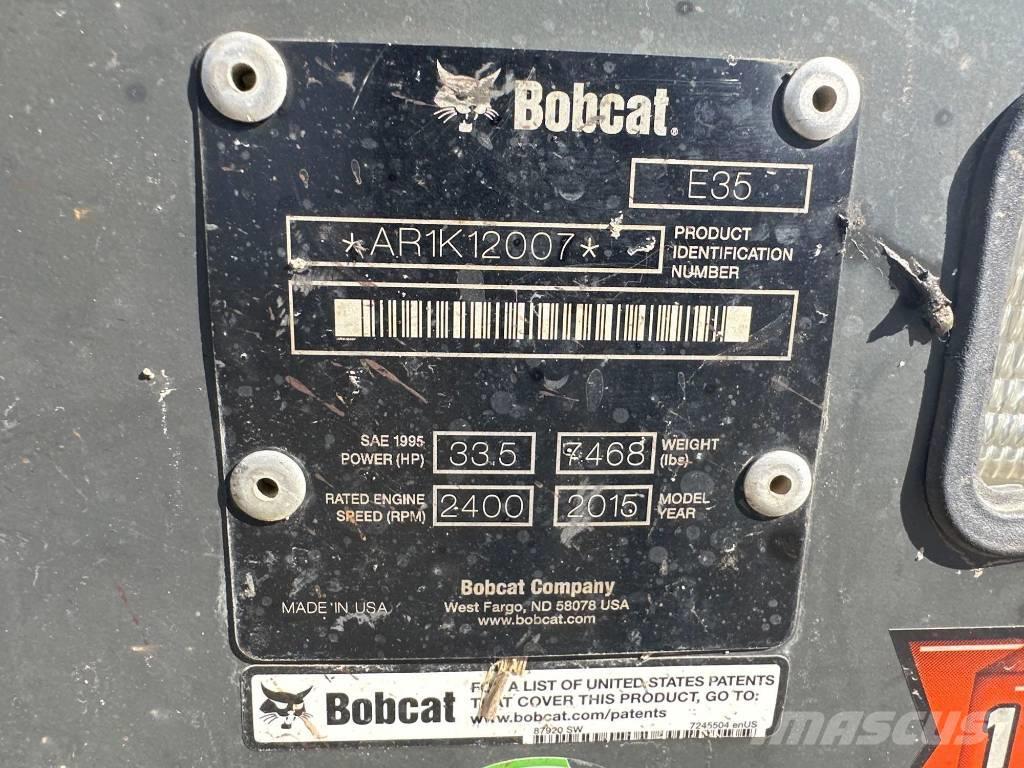 Bobcat E35 Miniexcavadoras