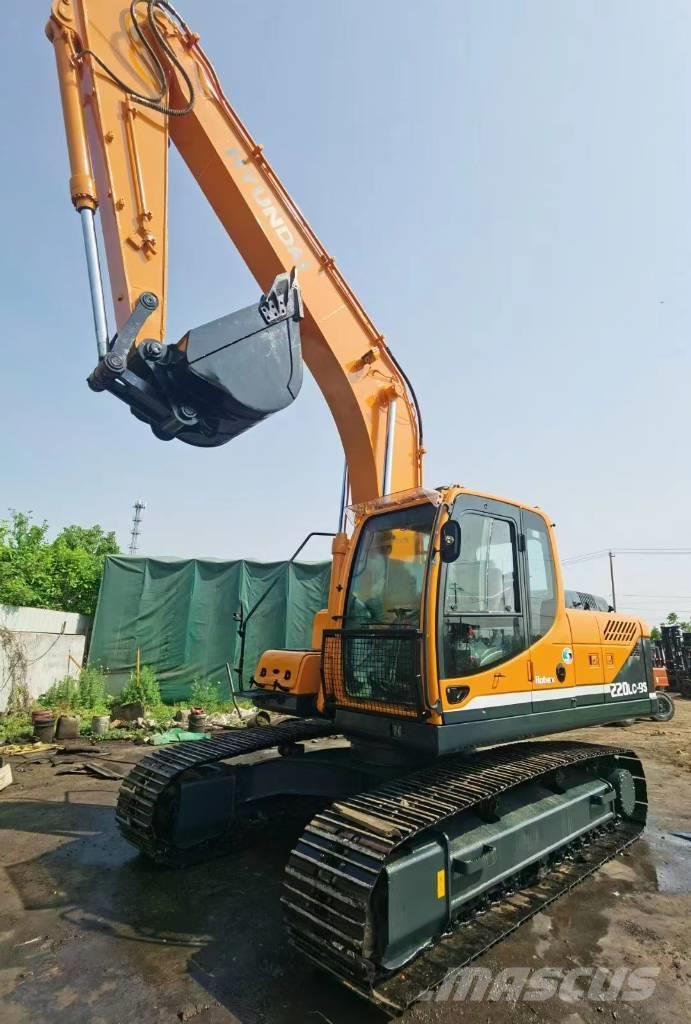 Hyundai R220LC-9 Excavadoras sobre orugas