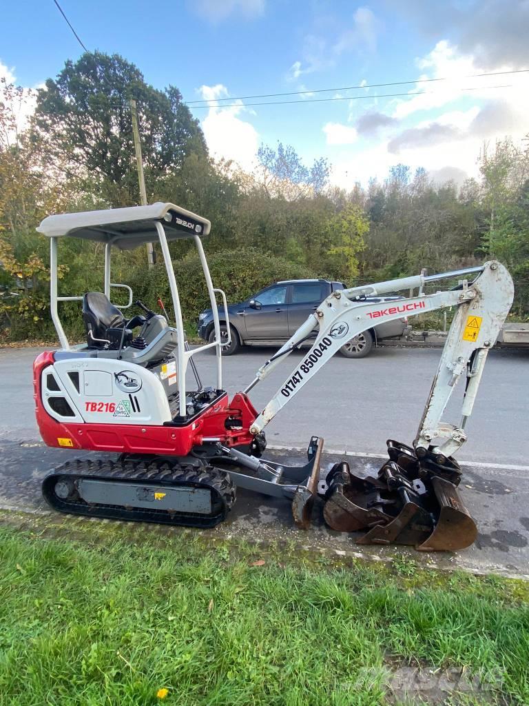 Takeuchi TB 216 Miniexcavadoras