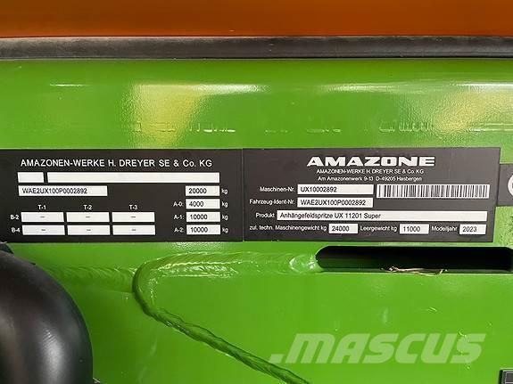 Amazone UX11201 Pulverizadores autopropulsados