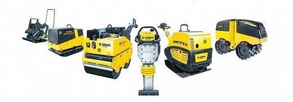 Bomag vibroplater Asfaltadoras