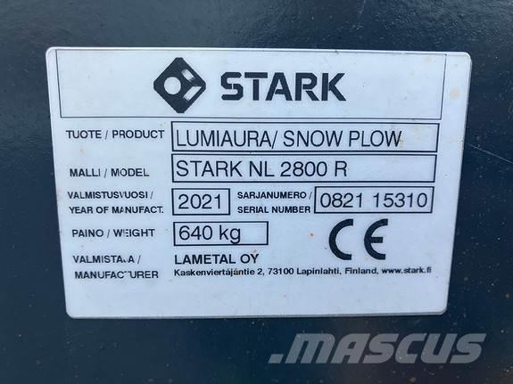 Stark NL2800R Hojas y cuñas quitanieves