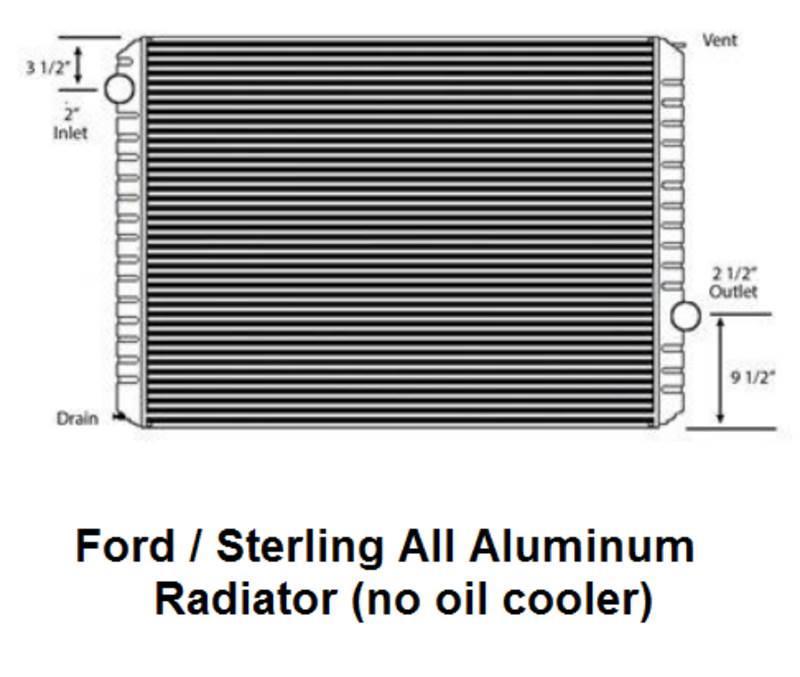 Ford L9500 Radiadores