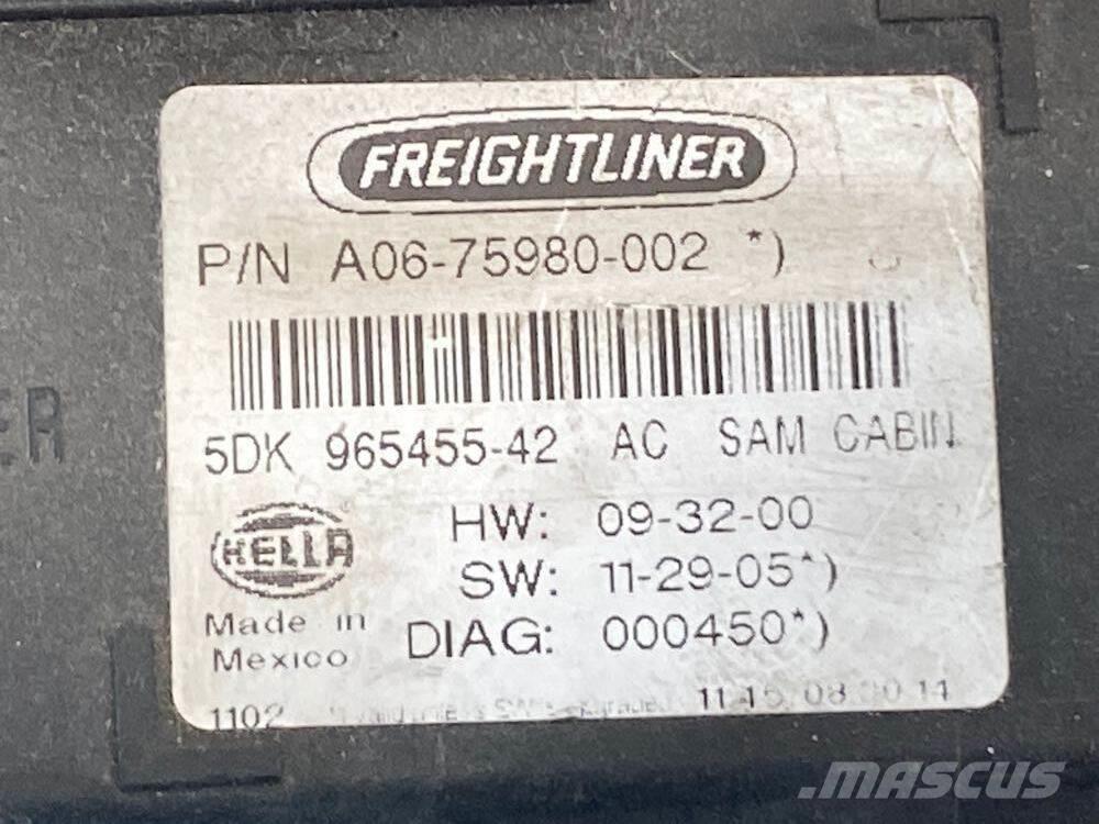 Freightliner Cascadia Componentes electrónicos