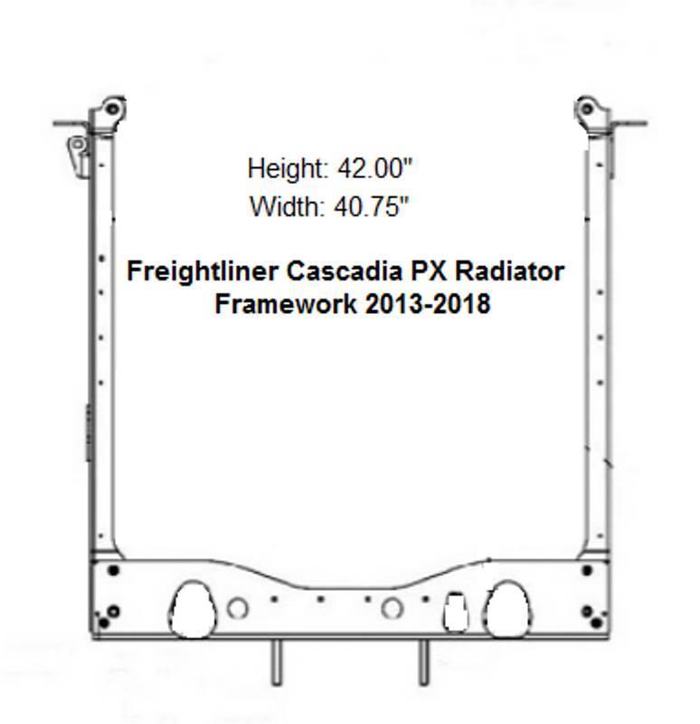 Freightliner Cascadia Radiadores